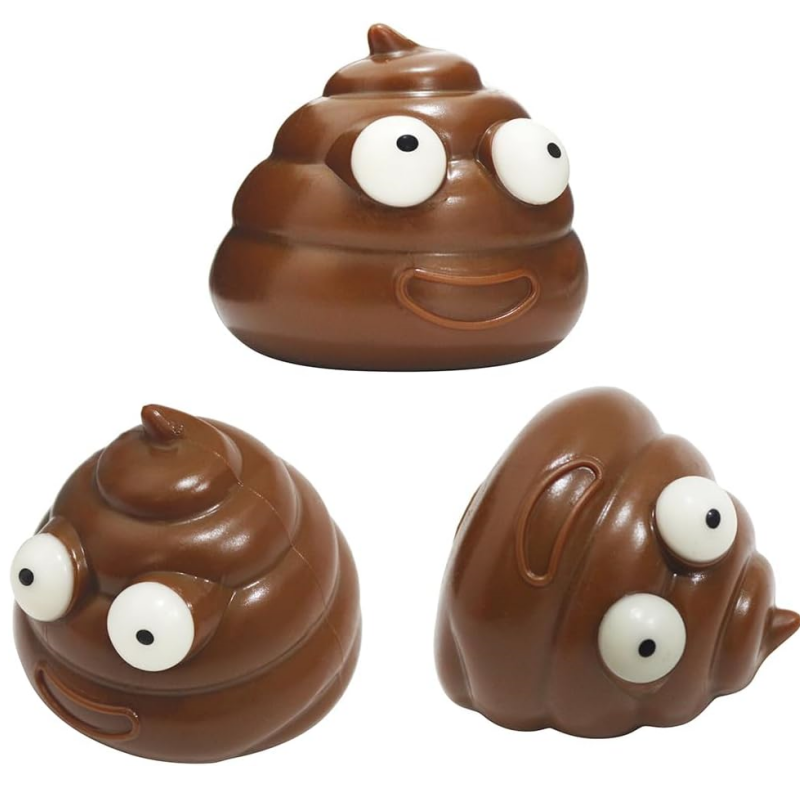 Party Games Adults Funny - Cute Fidget Squeeze Poo Toy Stress