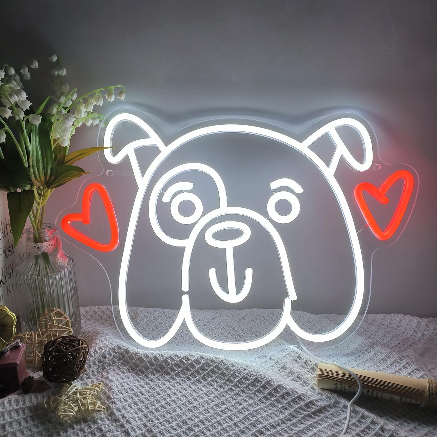 Party Games Indoor - Love Dog Neon Sign LED Neon