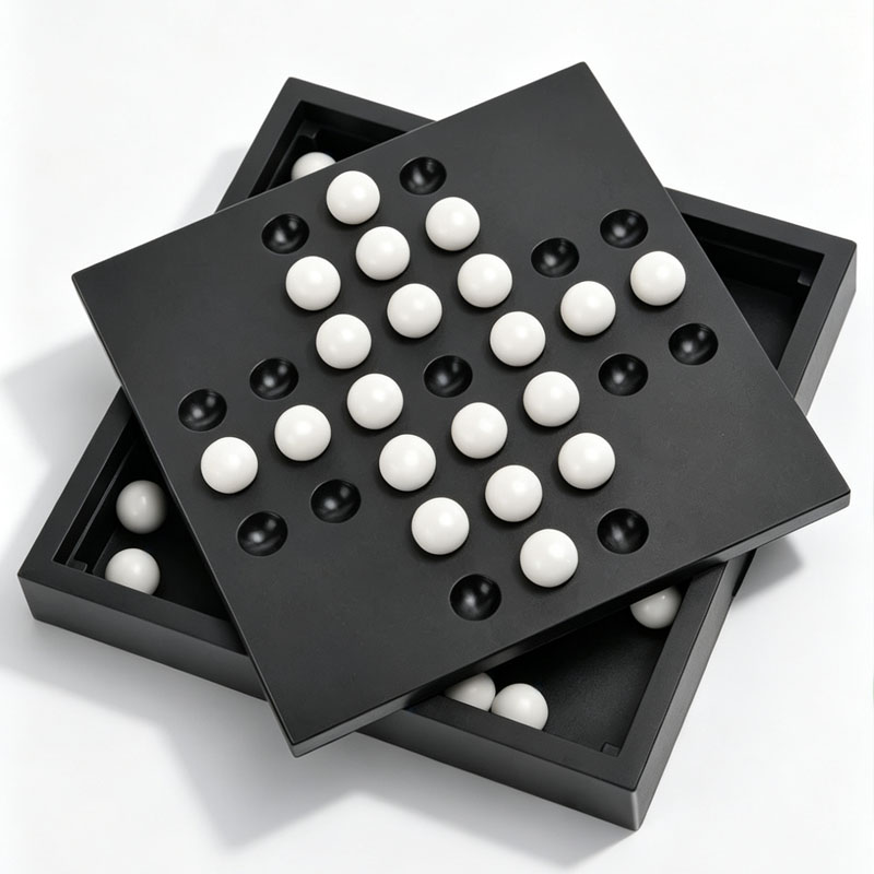Party Games Classic - Europe Classic Single Chess Peg Solitaire