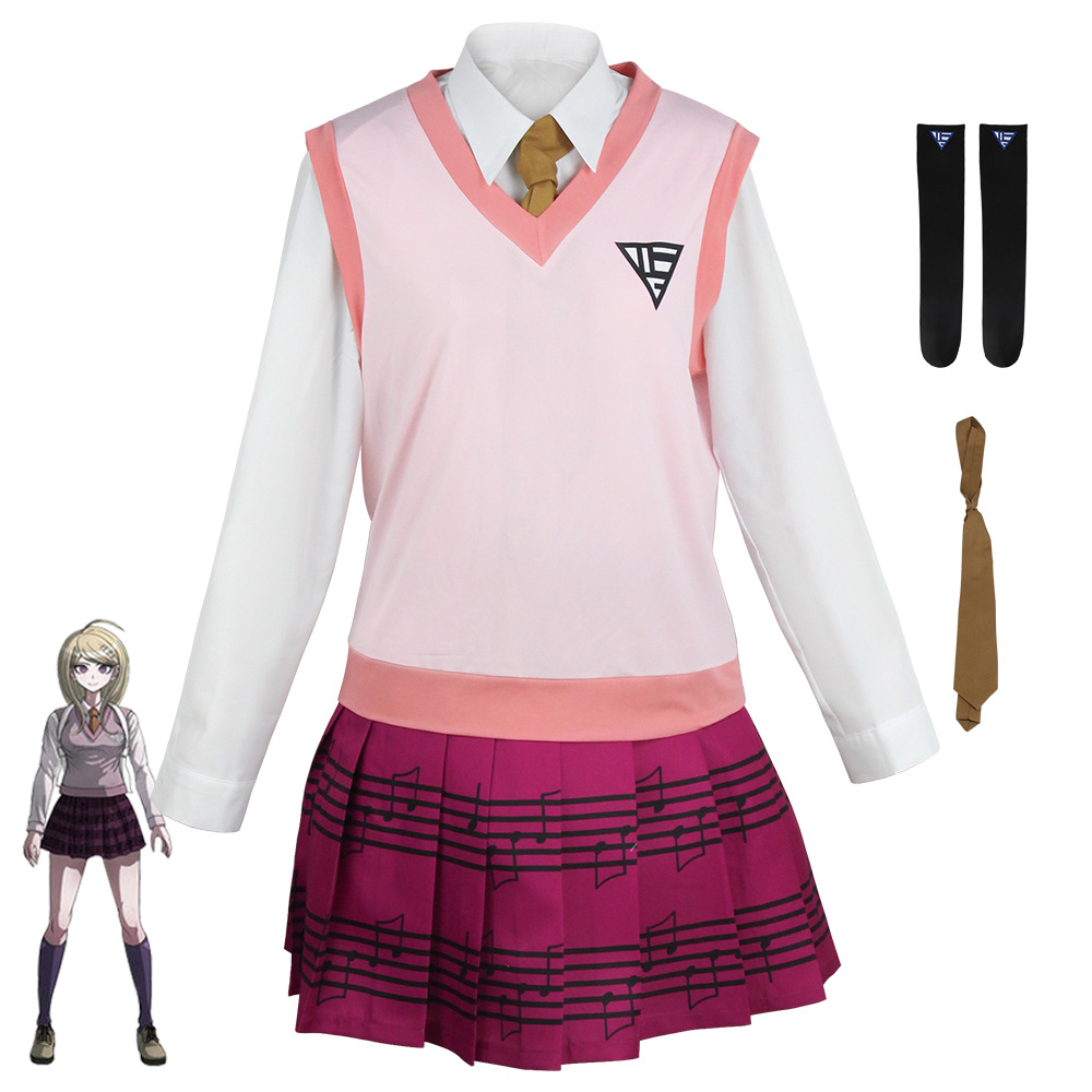 Party Games School - Anime New Danganronpa Kaede Akamatsuc Cosplay