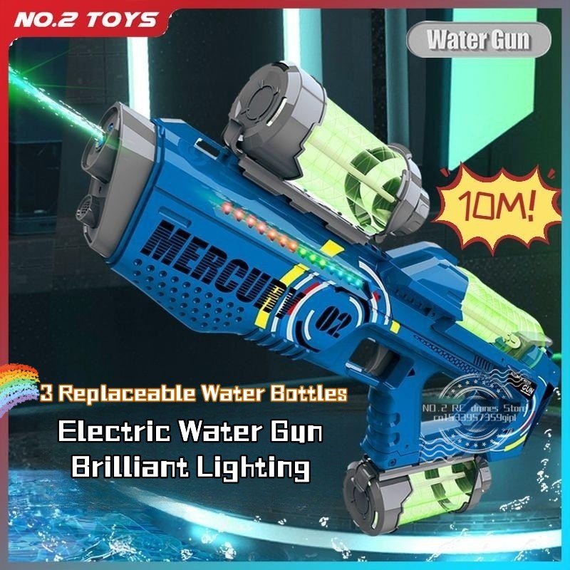 Party Games Quiz - Summer Fully Automatic Electric Water Gun