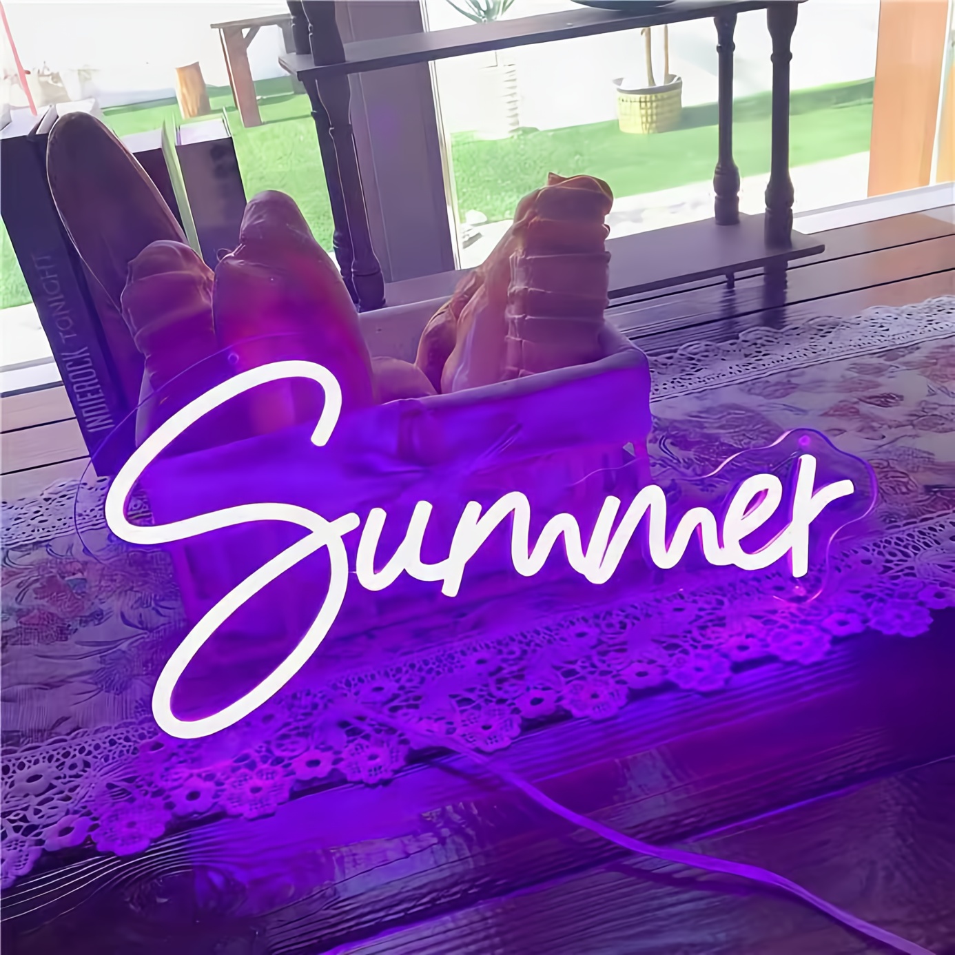 Party Games Classic - Custom neon sign, personalized adjustable light,
