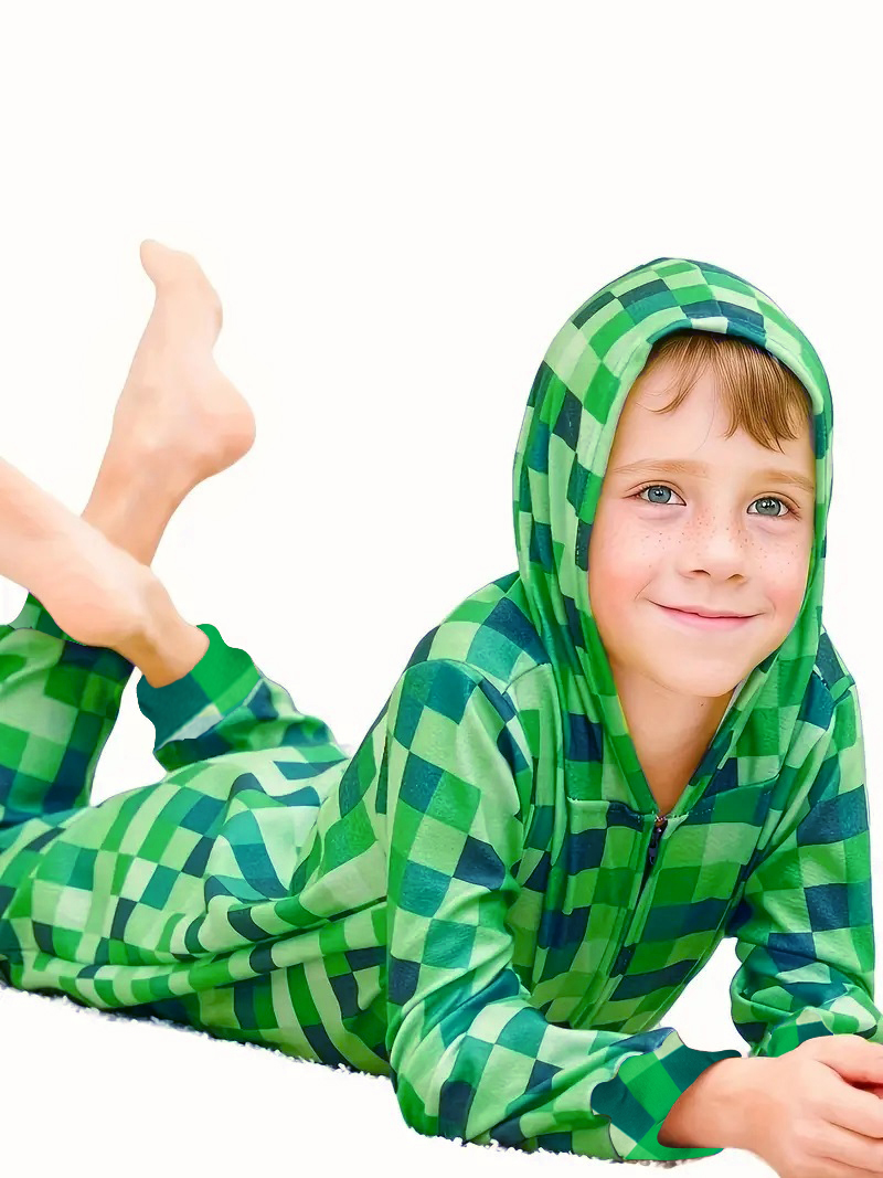 Party Games Minecraft - Creeper costume Carnival Boys' Game Character