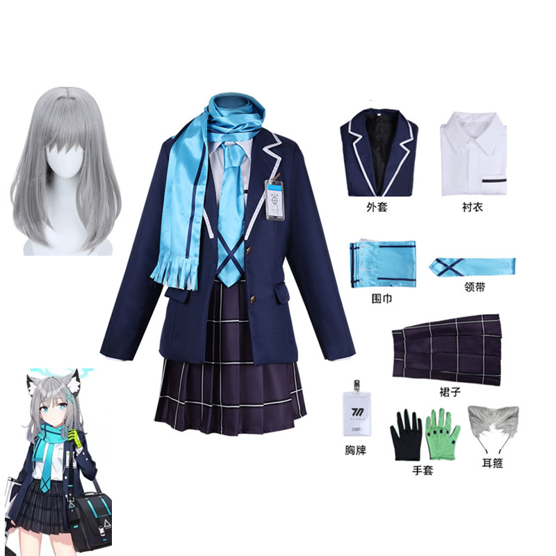 Party Games School - Anime Game Blue Archive Sunaokami Shiroko