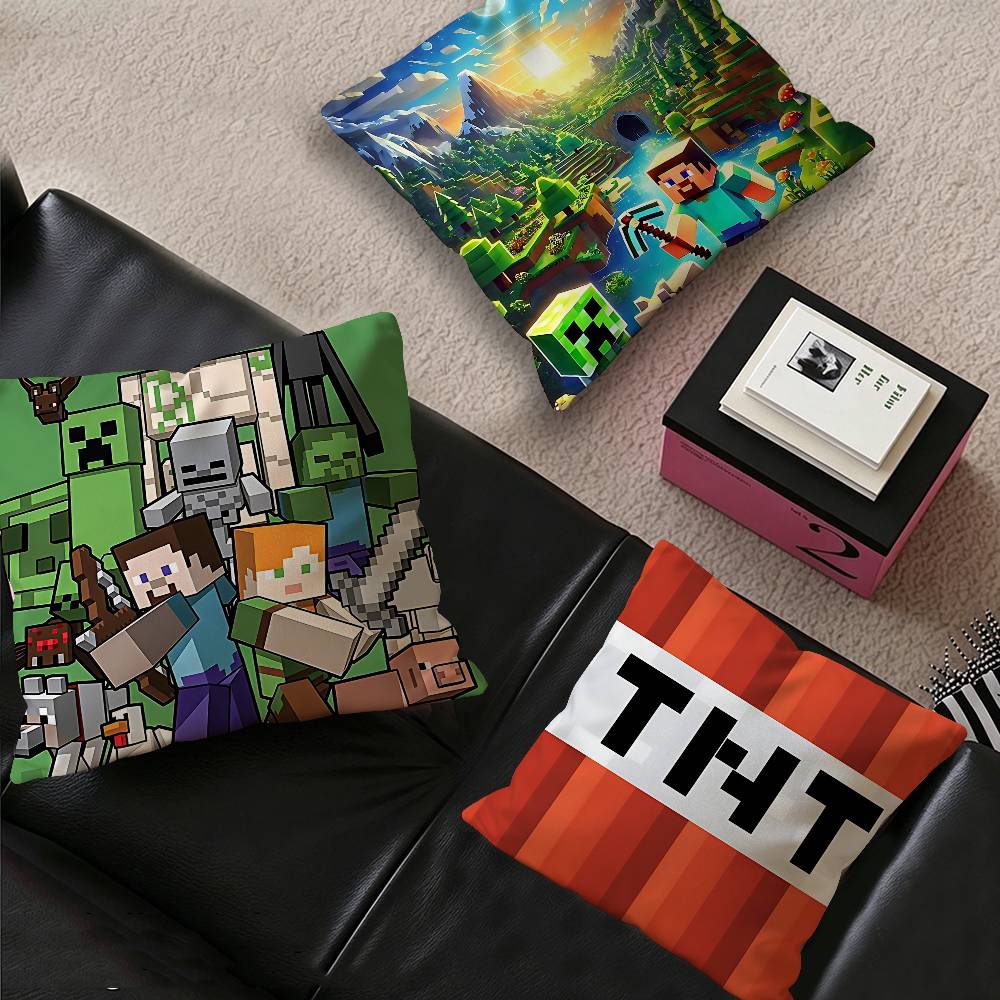 Party Games Minecraft - Game M-Minecraftes Cool Personalized Pillow Cover