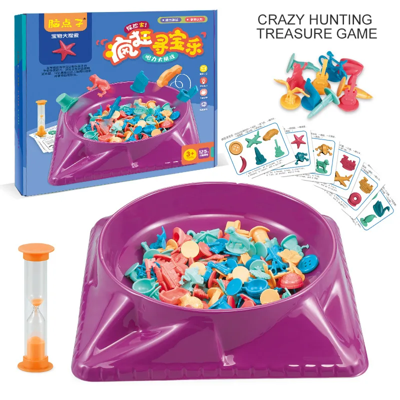 Party Games Quiz - Children Crazy Treasure Hunt Card Board