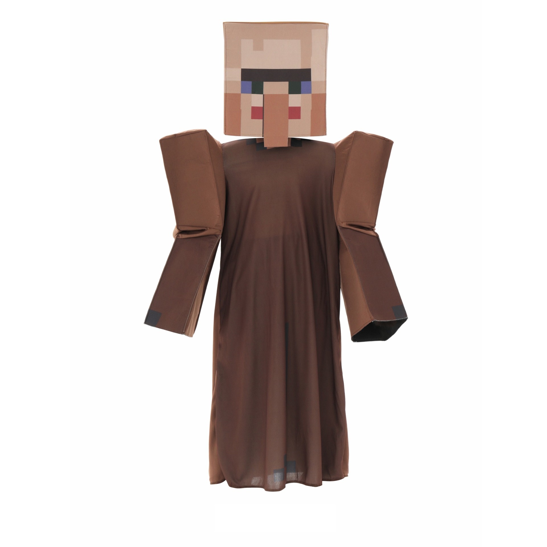 Party Games Minecraft - Boys Mine-craft Villager Costume Brown Game