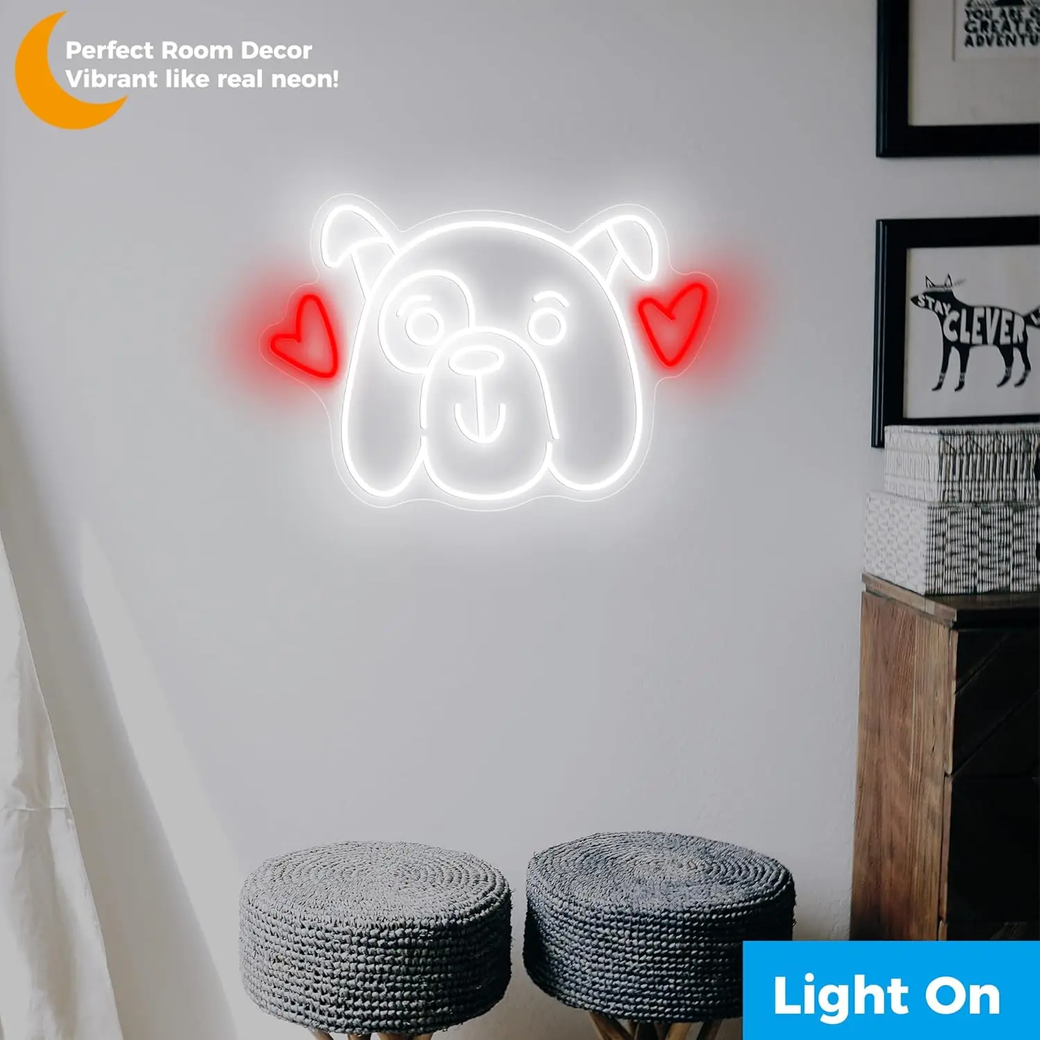 Love Dog Neon Sign LED Neon Li - Party Games Indoor review and price