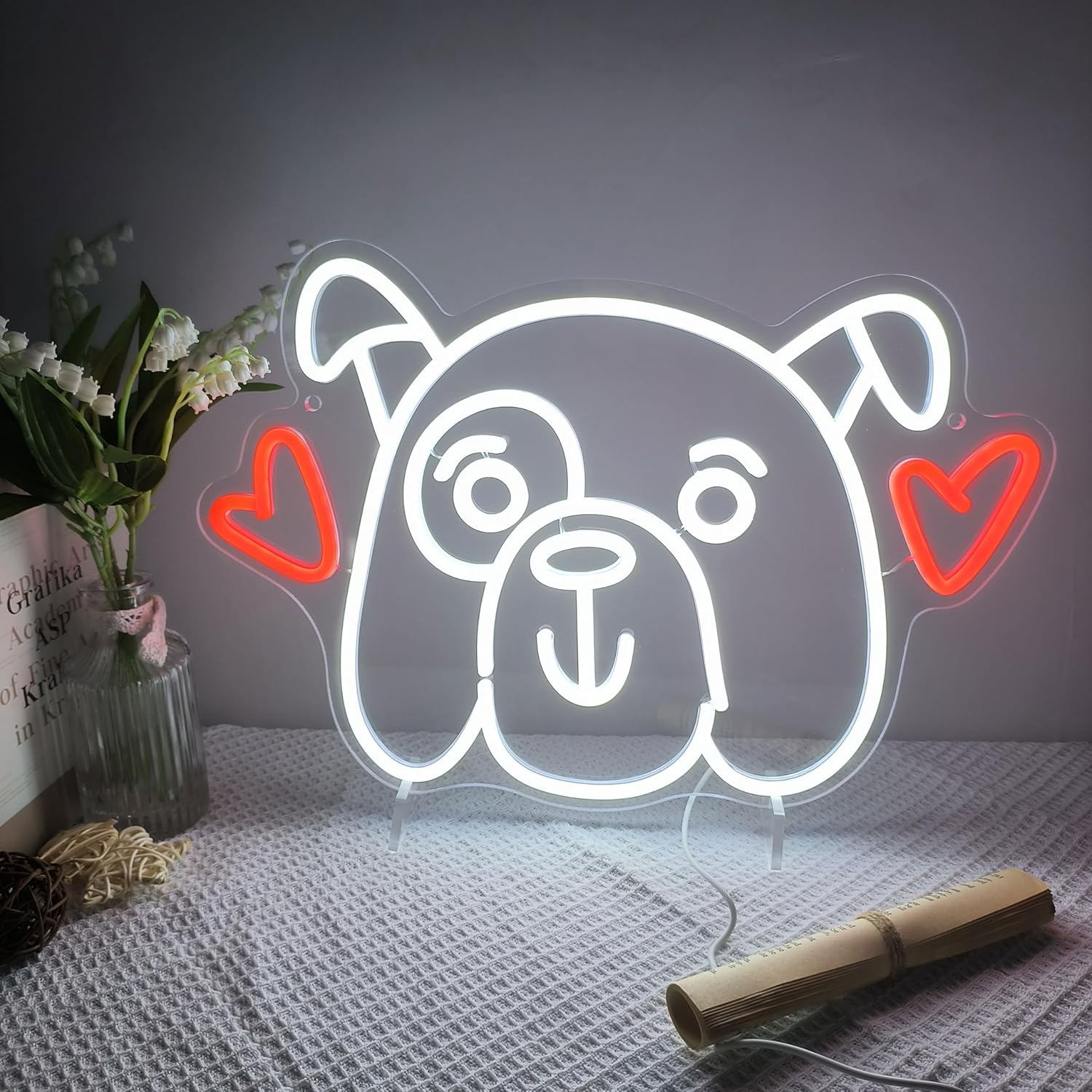Love Dog Neon Sign LED Neon Li - Party Games Indoor review and price
