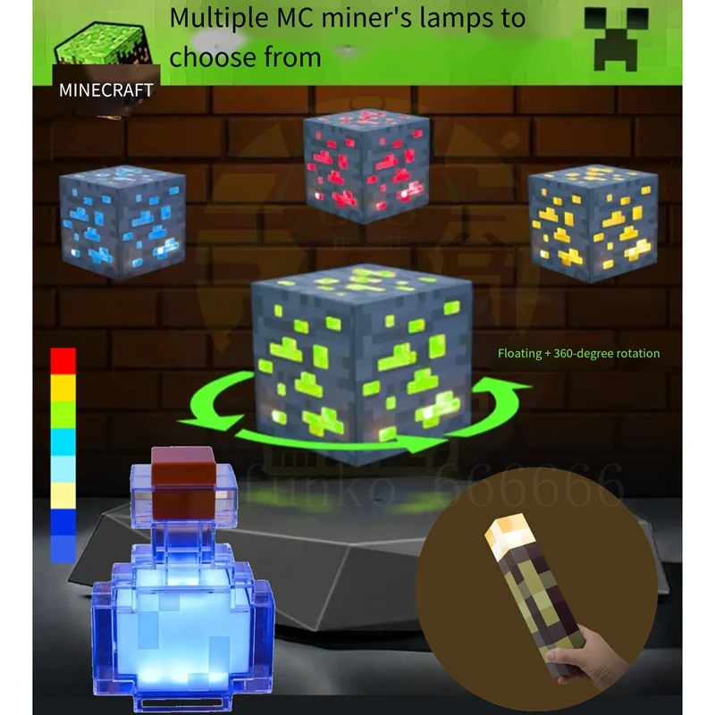 Mini Flashlight Torch Keychain - Party Games Minecraft review and price