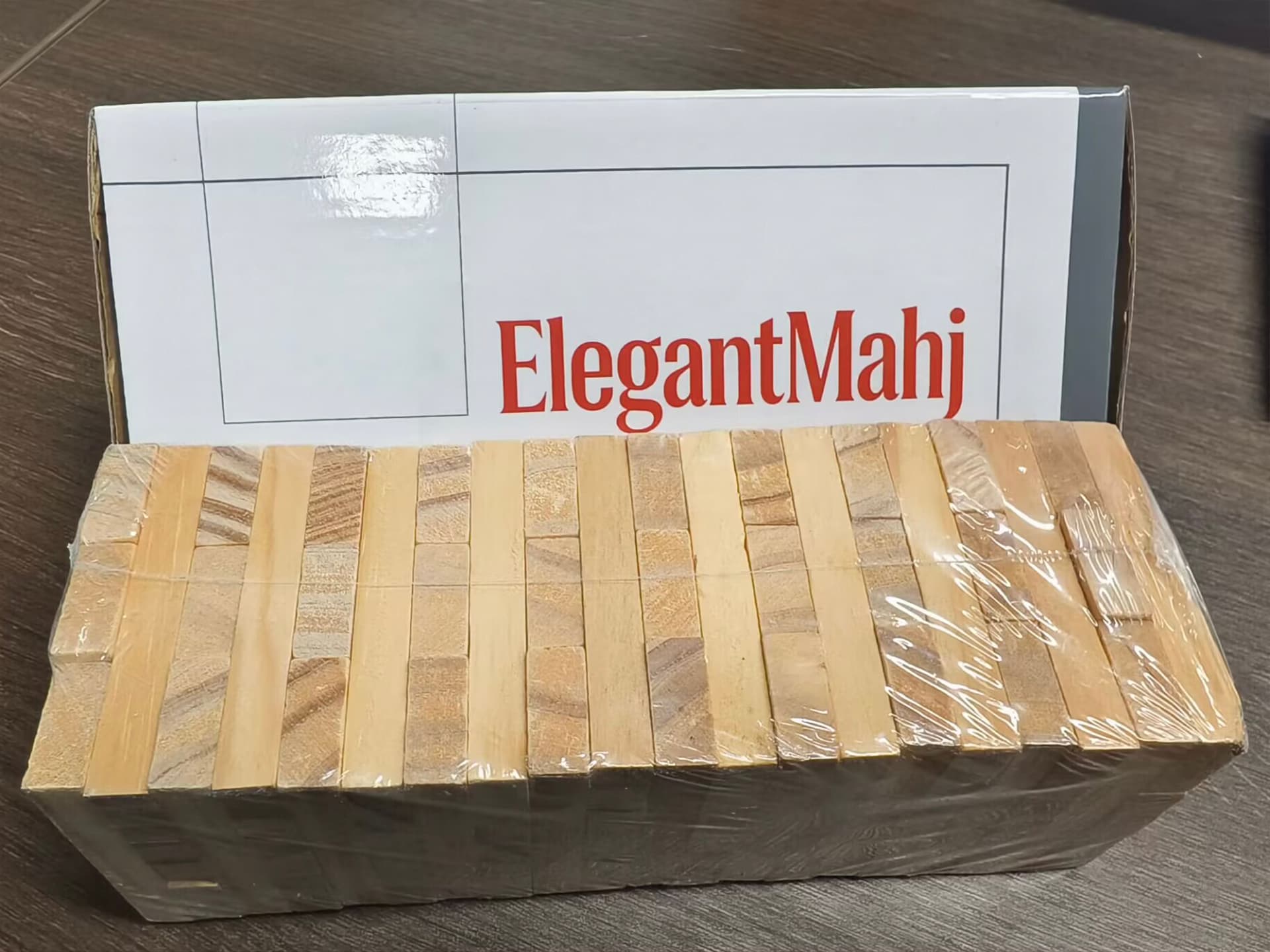 ElegantMahj Timber Tower Wood  - Party Games Indoor review and price