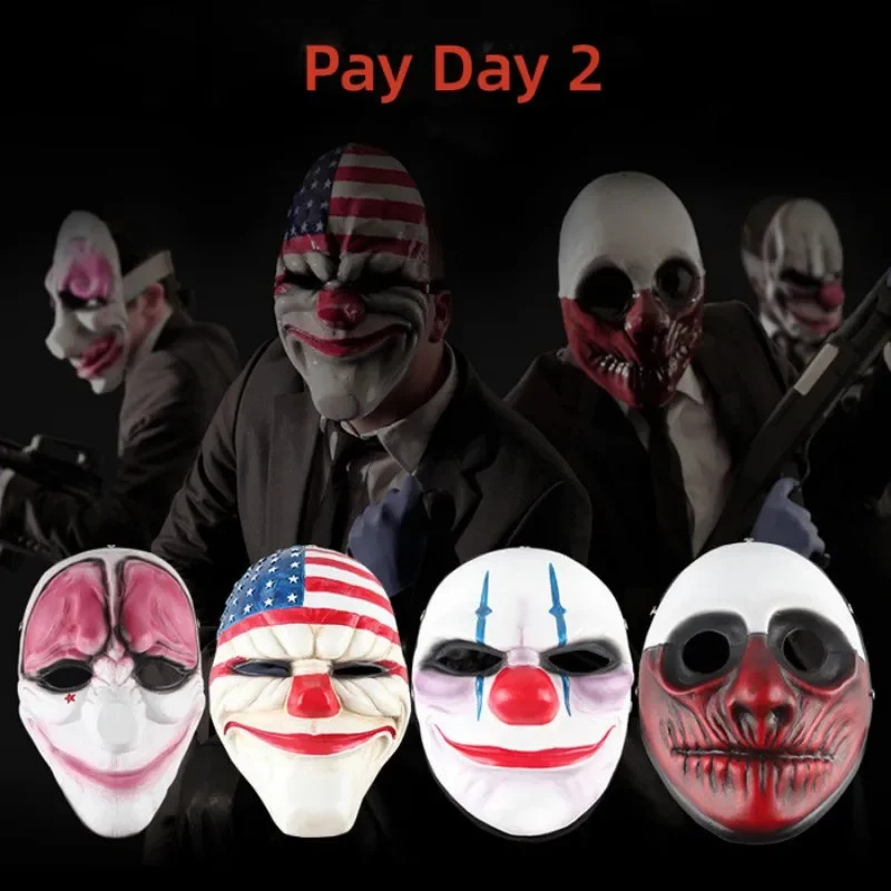 Steam Game Pay Day 2 Pvc Mask  - Party Games In Steam review and price