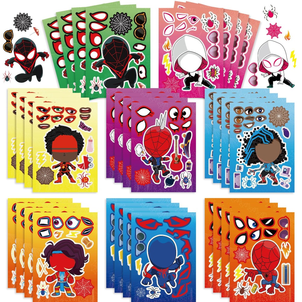 8/24pcs Spider Man  Puzzle Sti - Party Games Quiz review and price
