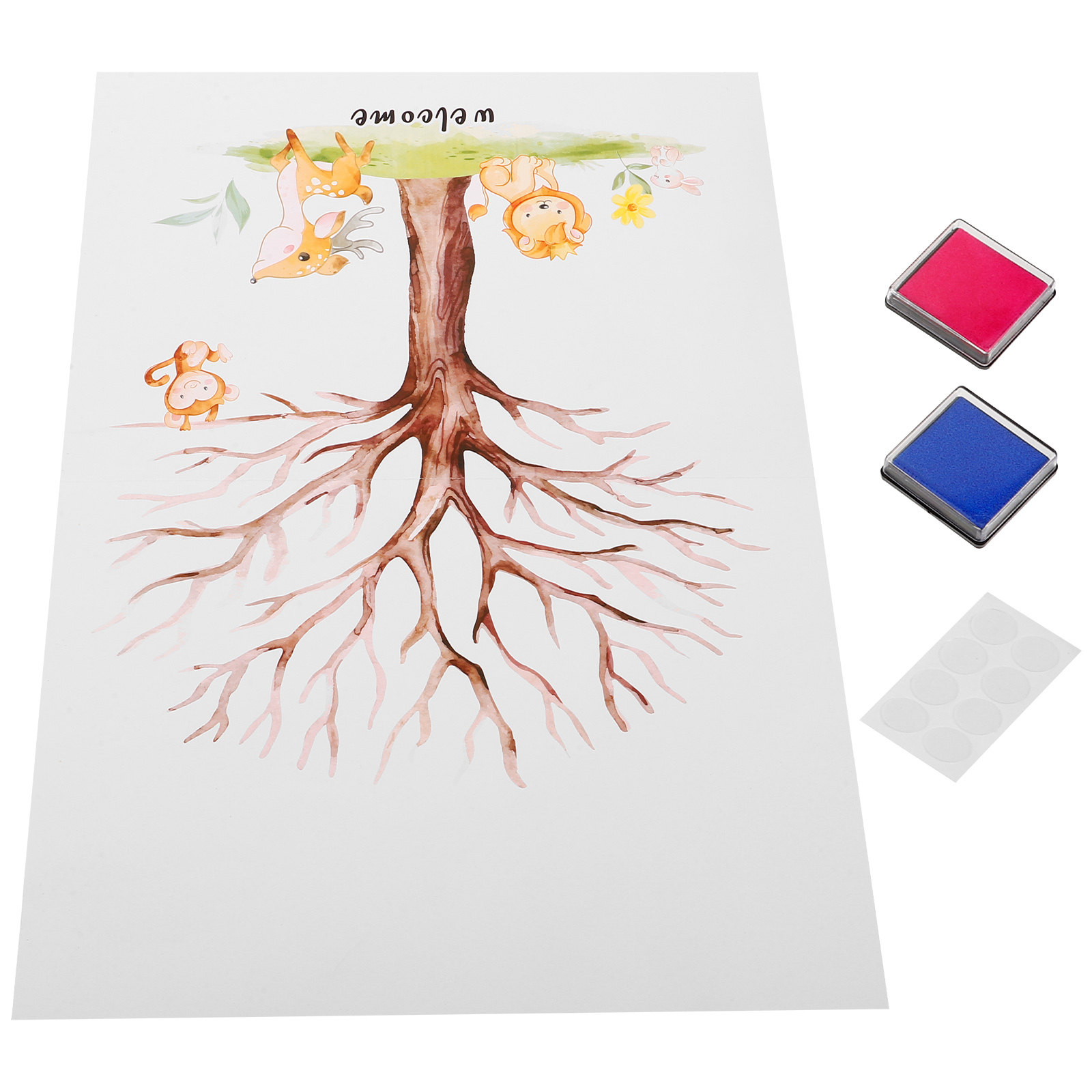 1Set Fingerprint Tree Guest Bo - Book Party Games review and price