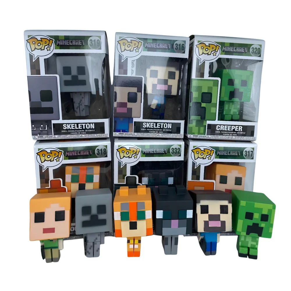 InStock FUNKO POP Minecraft ch - Party Games Minecraft review and price