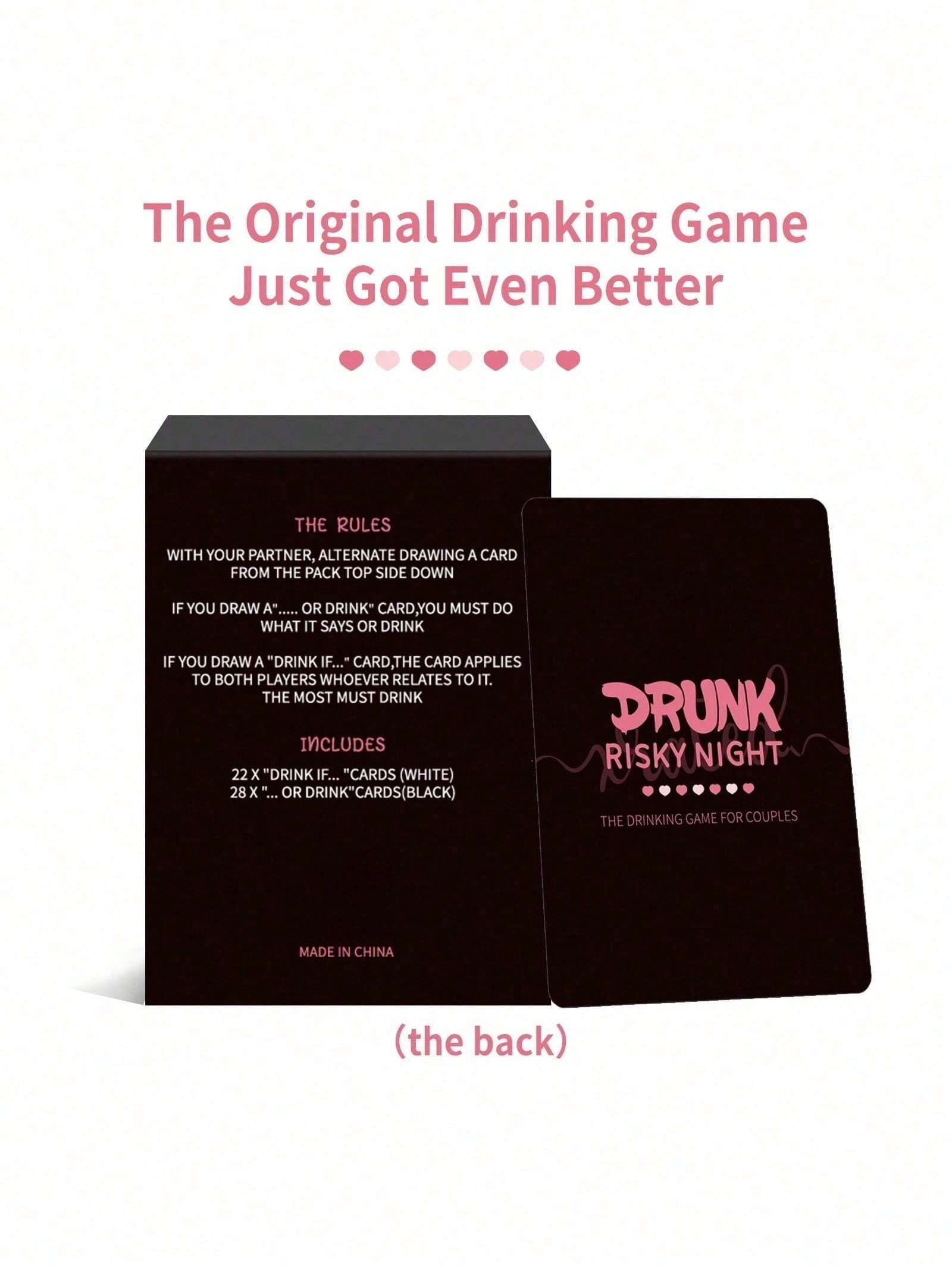 Drunk Risky Night Card Game, H - Party Games Entertainer review and price
