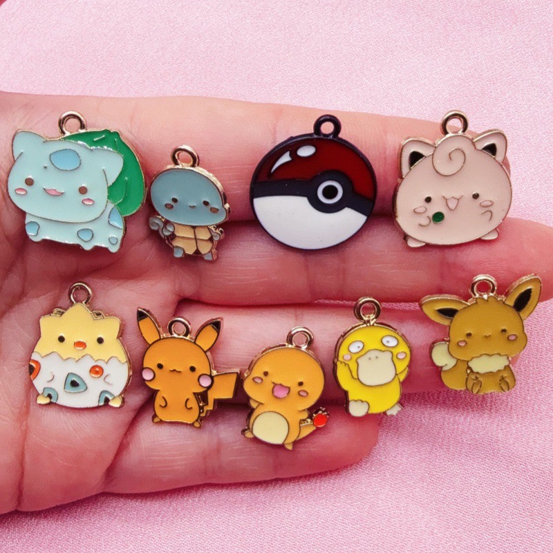 10pcs Cartoon Drip Oil Jewelry - Party Games Ideas review and price