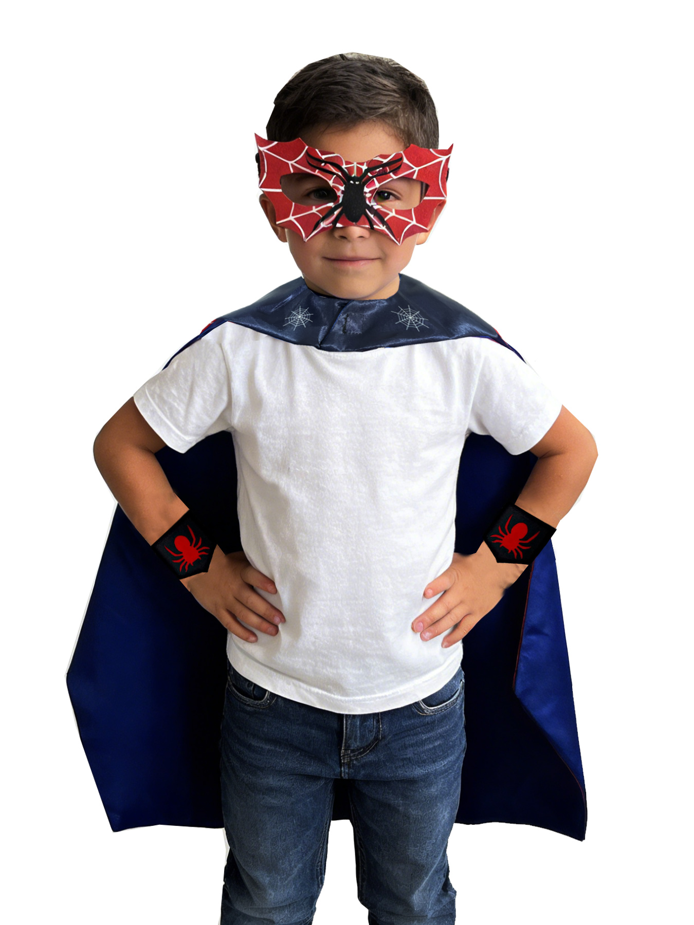 Kids Superhero Costume Set Car - Party Games Quiz review and price