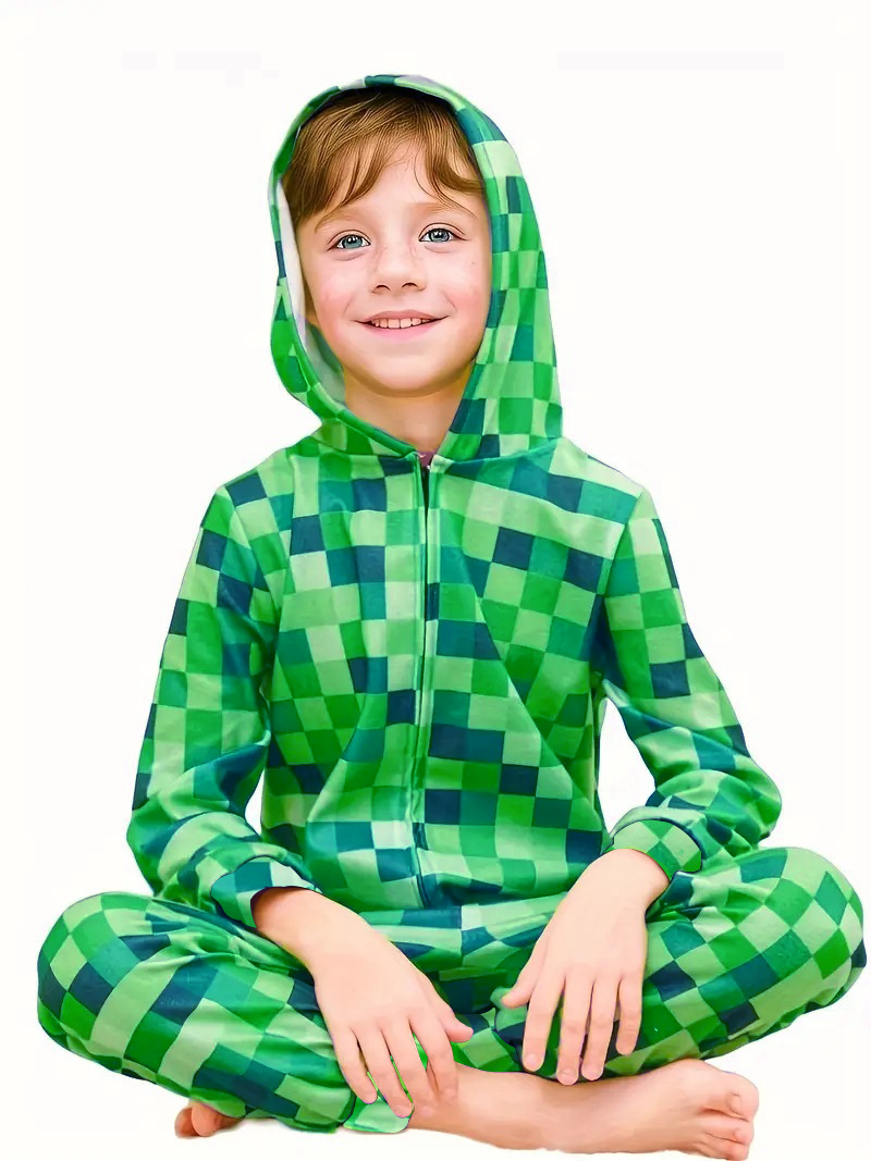 Creeper costume Carnival Boys' - Party Games Minecraft review and price