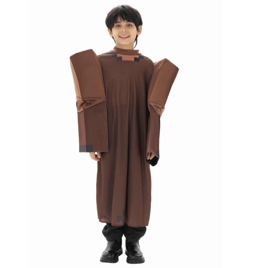 Boys Craft Villager Costume Ga - Party Games Minecraft review and price