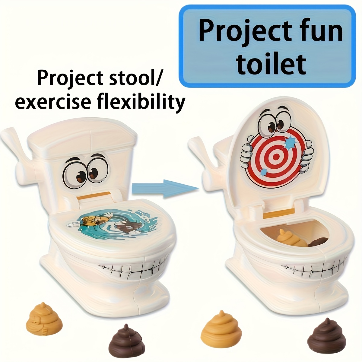 Mini Toilet Anti Stress Toys T - Party Games Indoor review and price
