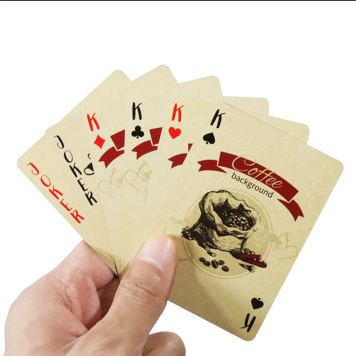 Coffee Paper Playing Cards Vin - Book Party Games review and price