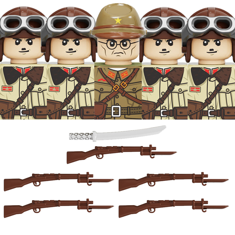 WW2 Military Infantry Japanese - Lego Set City review and price