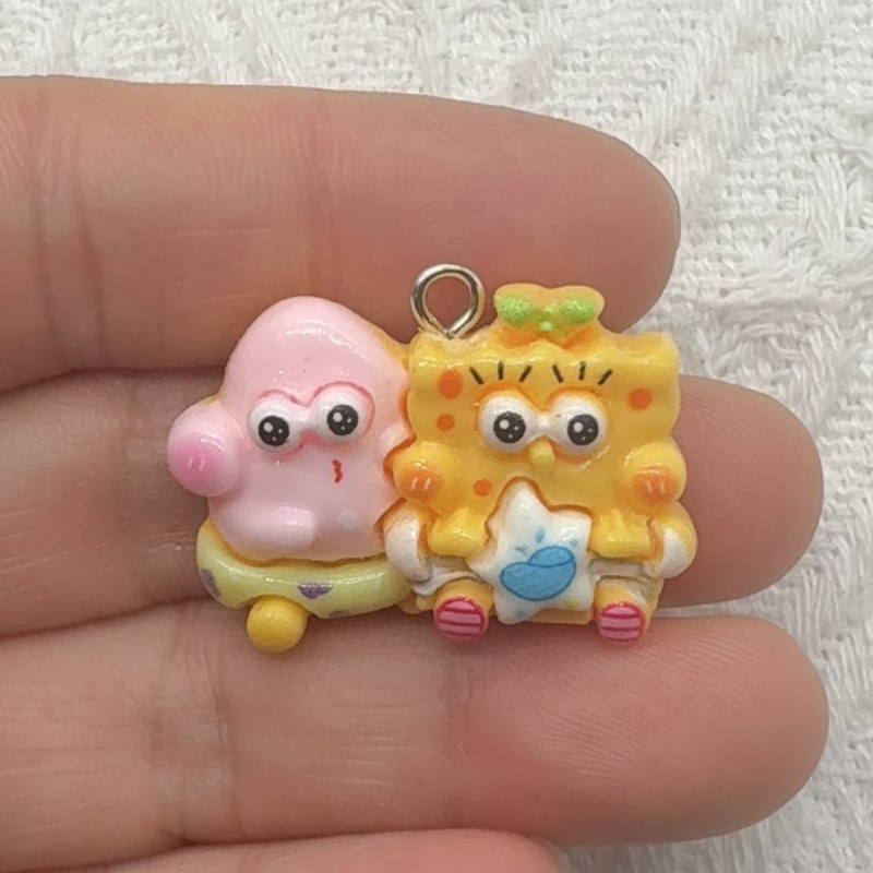10pcs cartoon resin pendant, D - Party Games Ideas review and price
