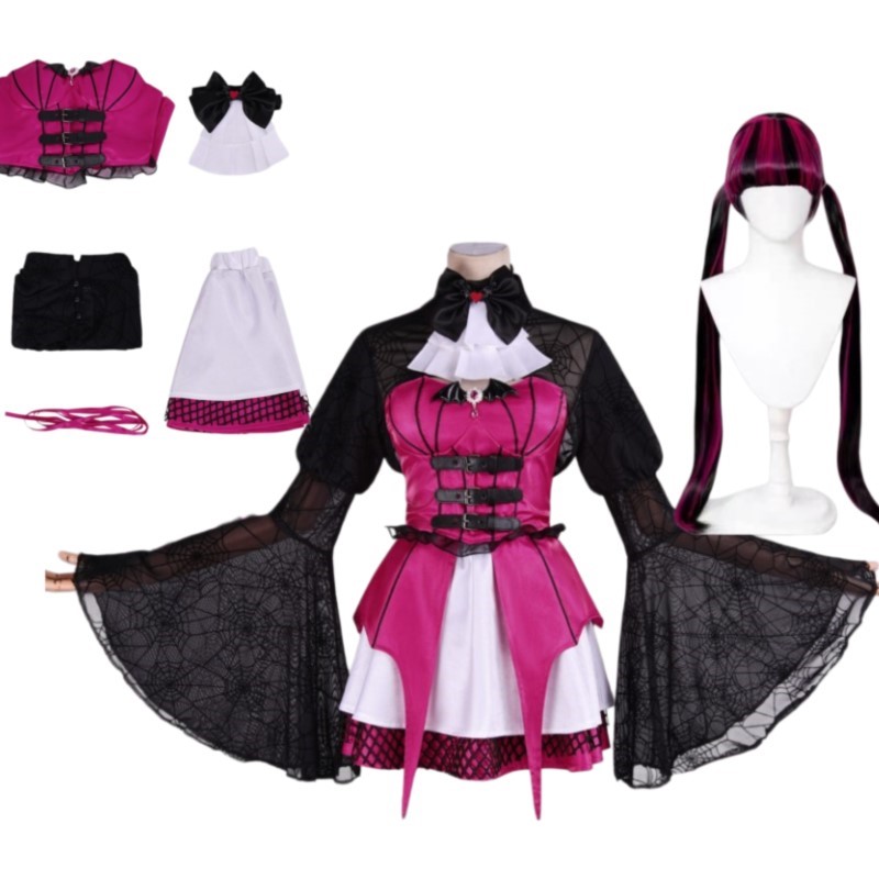 Anime Vampir Draculaura Cospla - Party Games School review and price