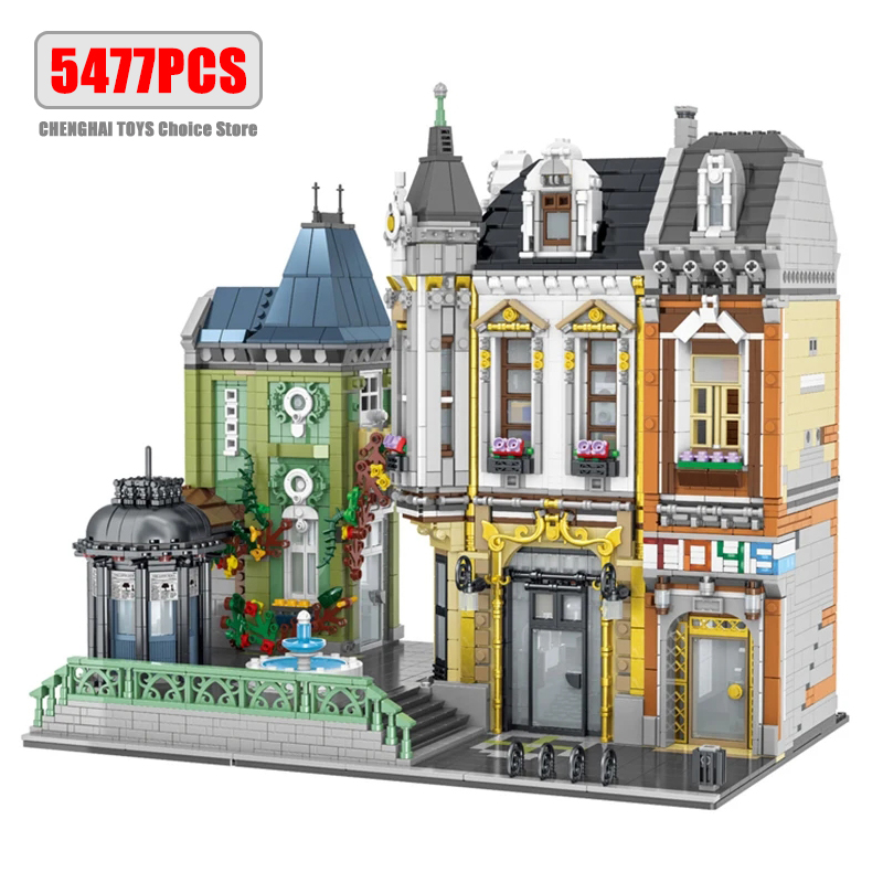 5477pcs URGE Street View Sets  - Lego Set City review and price
