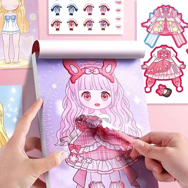 Dress Up Sticker Book Girl Sti - Book Party Games review and price