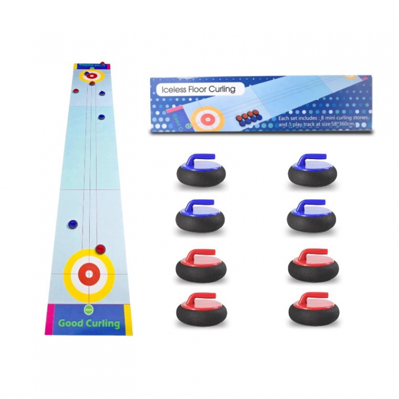 Curling Game Set Indoor Deskto - Party Games Indoor review and price