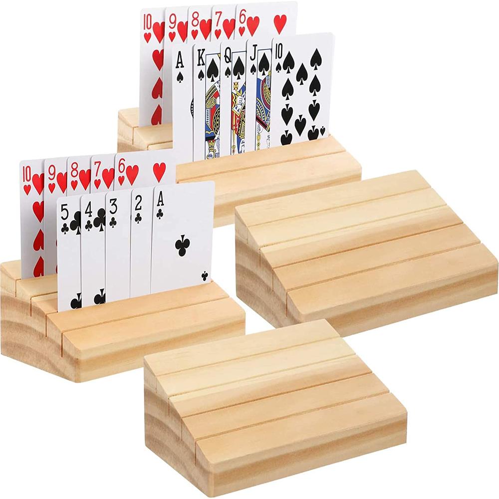 Hands-Free Wooden Playing Card - Book Party Games review and price